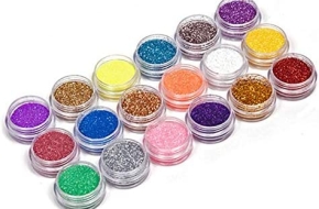 Glitter, Flakes and Foil for Nails and Crafts